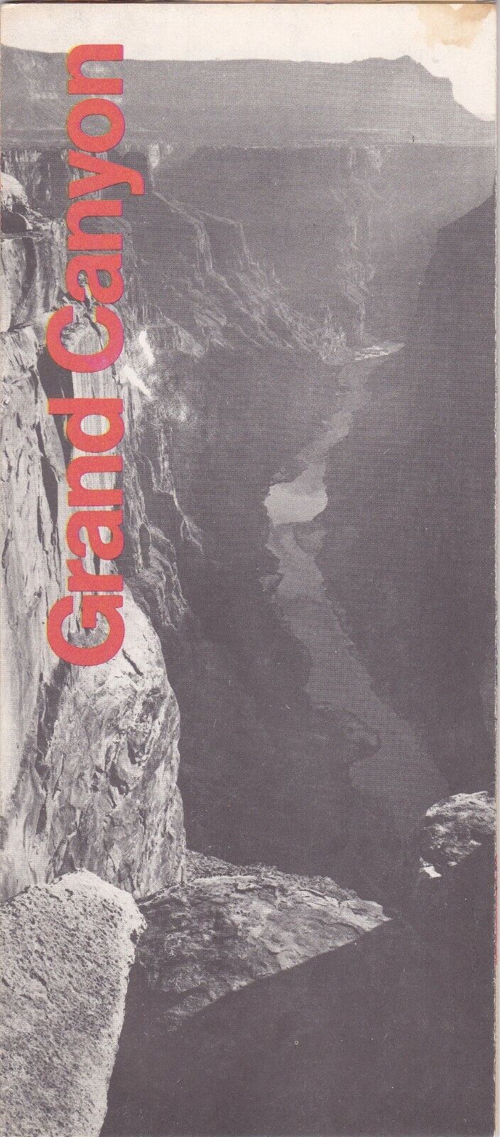 1981 Grand Canyon National Park Arizona Brochure