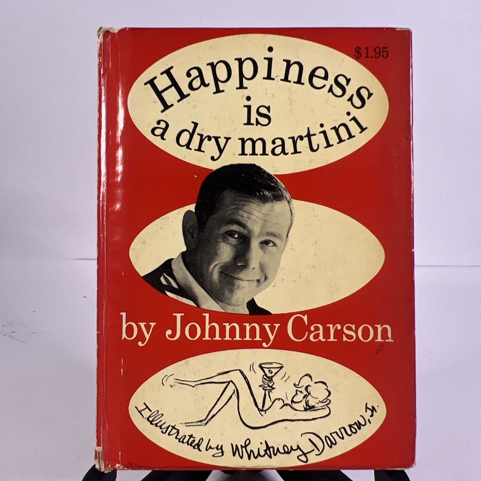 Happiness Is A Dry Martini Book By Johnny Carson AUTOGRAPHED by Johnny Carson