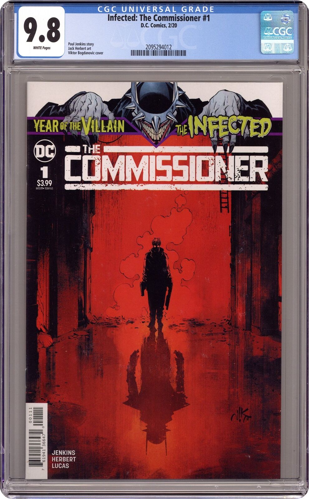 Infected the Commissioner #1 CGC 9.8 2020 2095294012