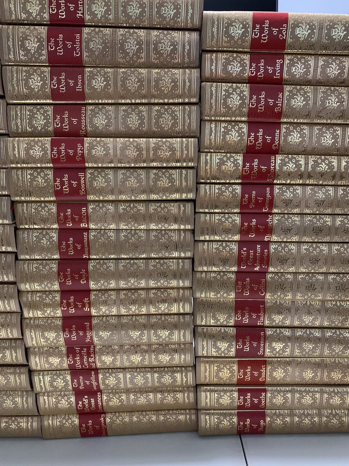 🔥 Vntg The Works Of collection By Walter J black club collection 44 Books RARE
