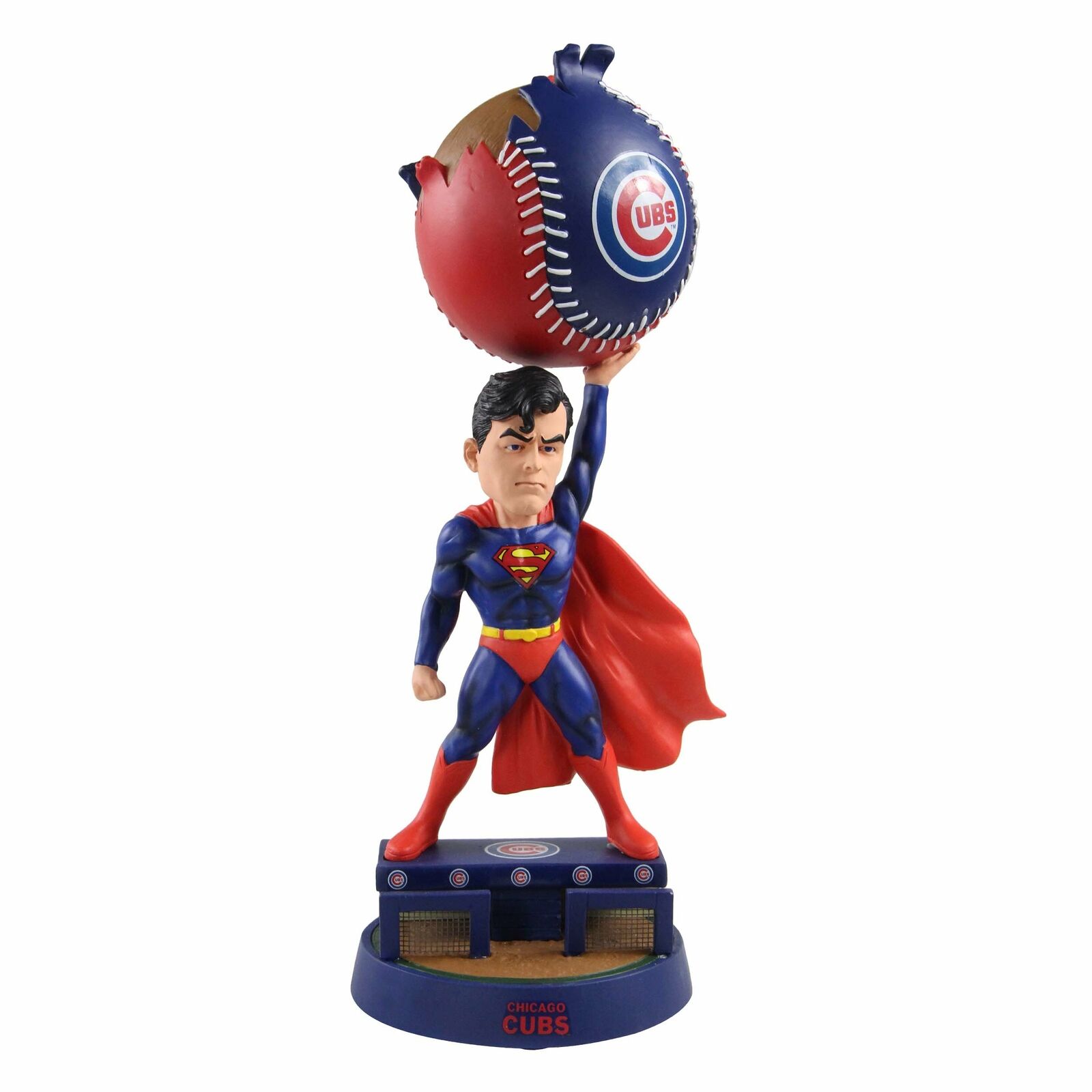 Superman Chicago Cubs DC x MLB Special Edition Bobblehead MLB