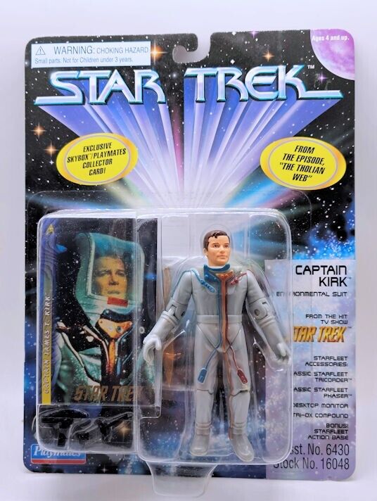 CAPTAIN KIRK Environmental Suit Playmates 1997 Star Trek Action Figure