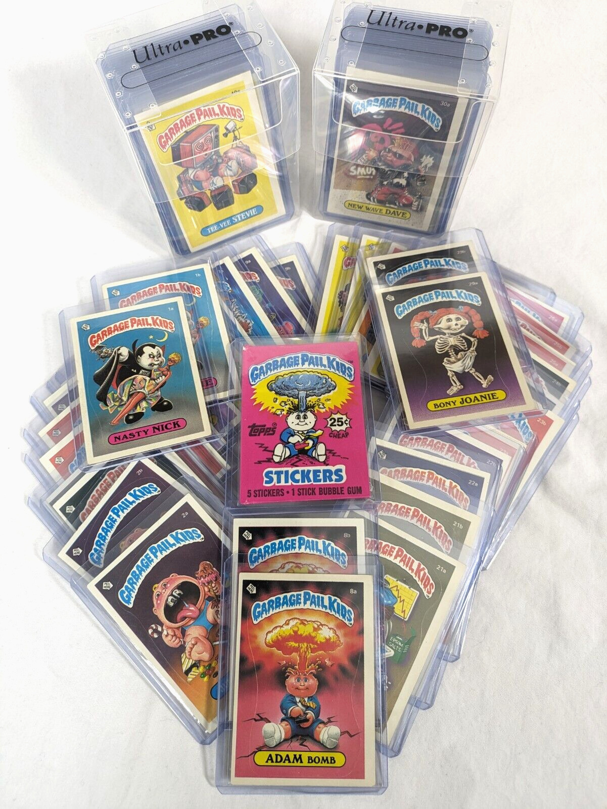 1985 Topps Garbage Pail Kids 1 Complete 82 Sticker Card 1ST SERIES Set GPK OS1