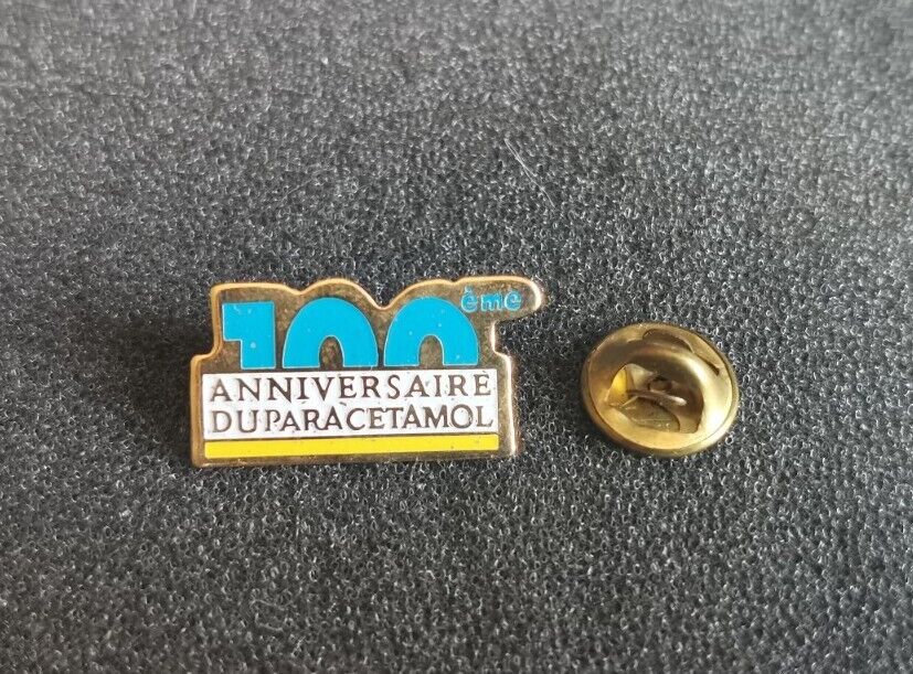 Pin's 100th Anniversary Paracetamol Drug - Pin Pins Badge Lt5