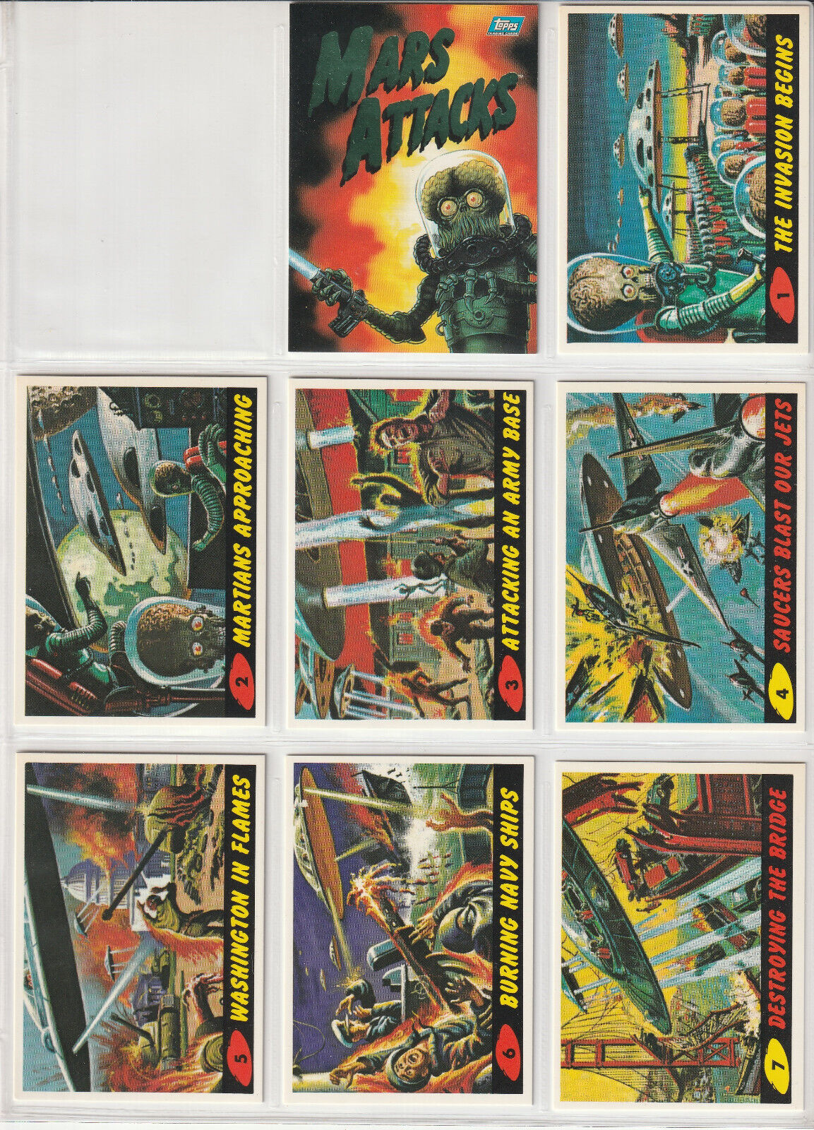 Topps Mars Attacks Archives 1994 Pick your Cards $1.00 - $2.00 Each