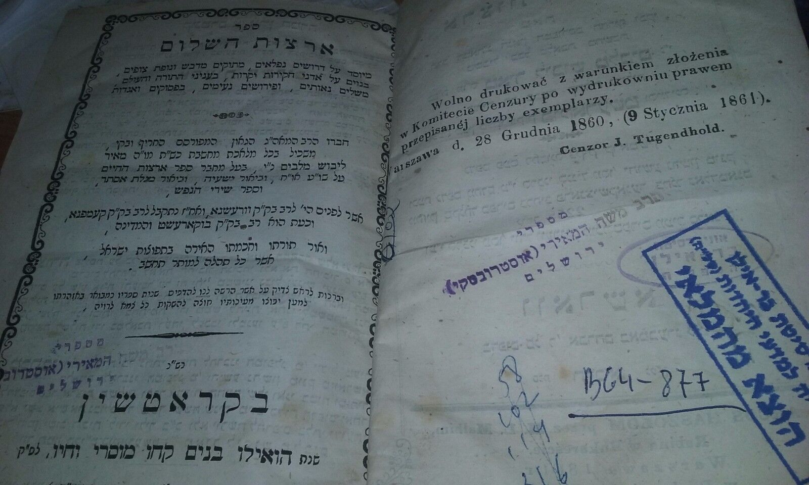 RABBI MEIR OSTROVSKY MALBIM 1861 TZVI HESH VAIDISLOV HOMILETICS JUDAISM JEWISH