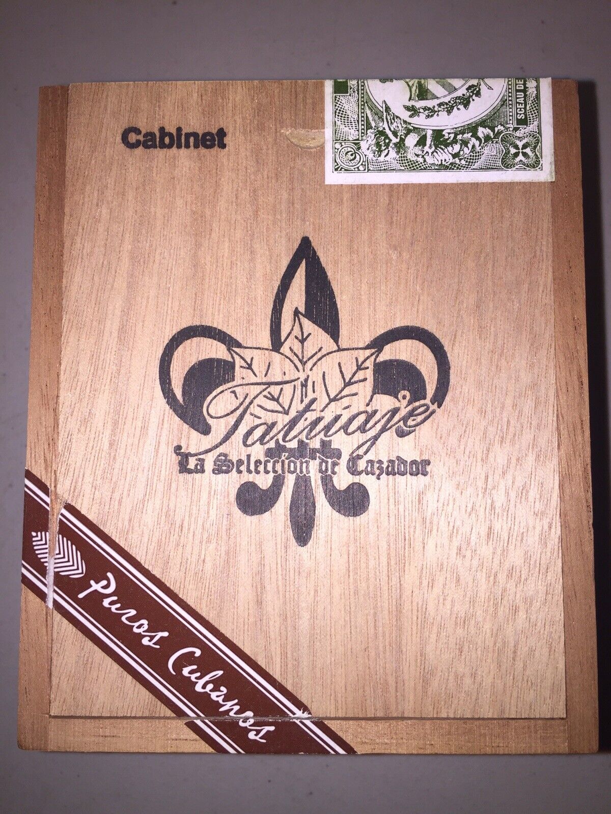 LOT OF 2  Tatuaje La Selection De Cazador Puros Cubanos NOELLAS Wood Cigar Box 