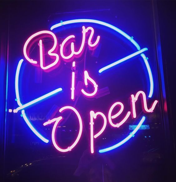 Bar Is Open Neon Light Sign 20\