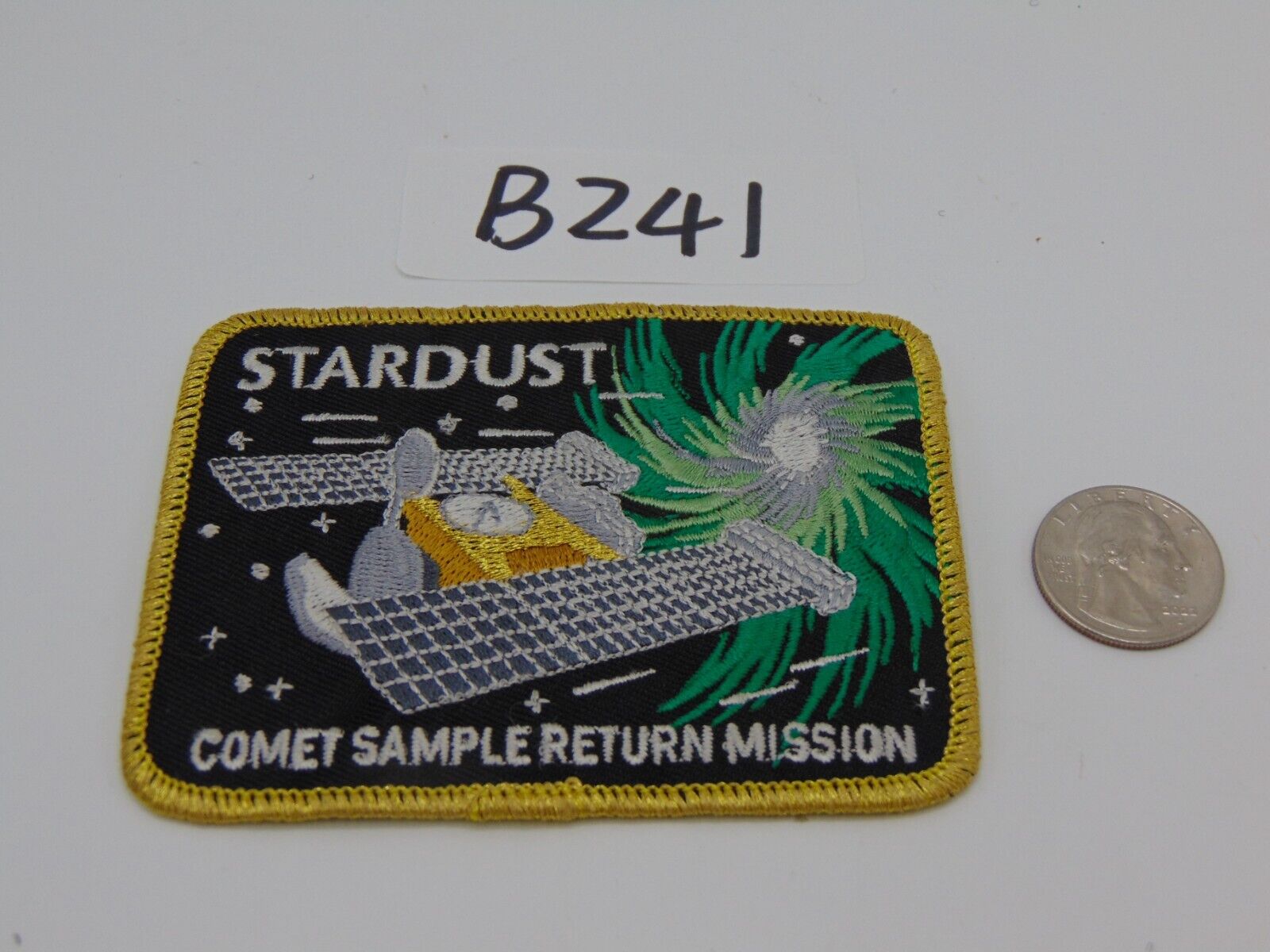 STARDUST DELTA II Launch COMET SAMPLE RETURN MISSION NASA JPL SPACE PATCH NEW