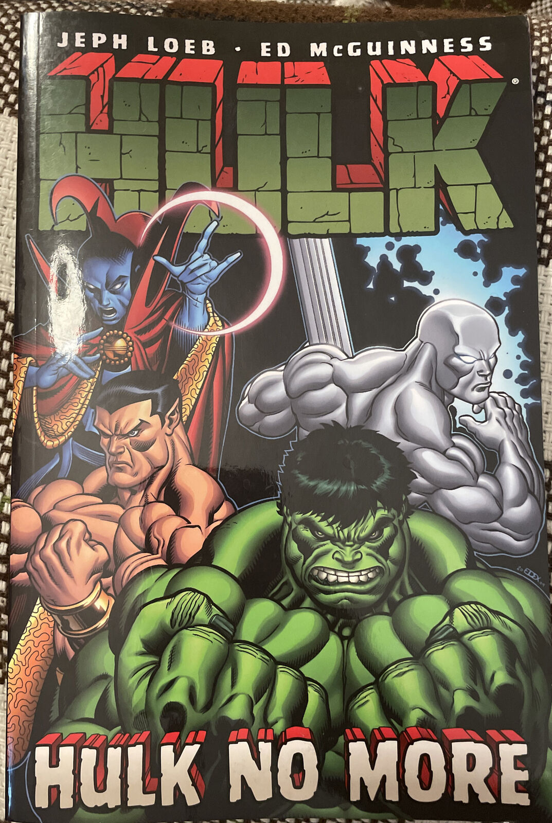Hulk, Vol. 3: Hulk No More by Jeph Loeb Ed McGuinness HUGE Comic Book