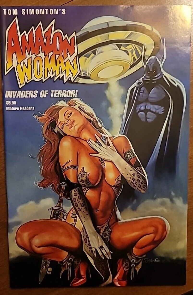 Amazon Woman: Invaders of Terror #1 Very Good Condition
