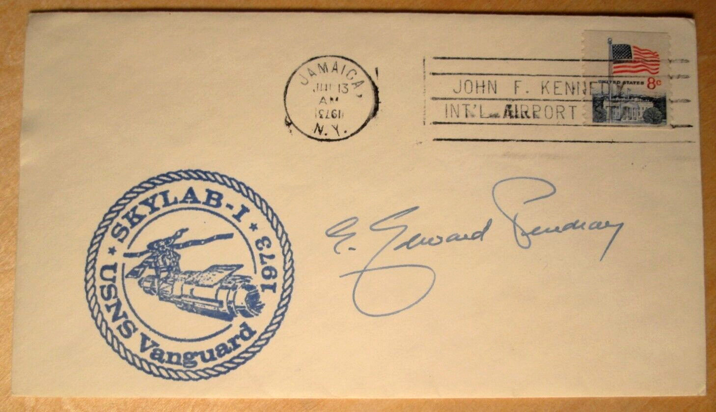 RARE Autograph G EDWARD PENDRAY American Rocket Society founder ARS space travel