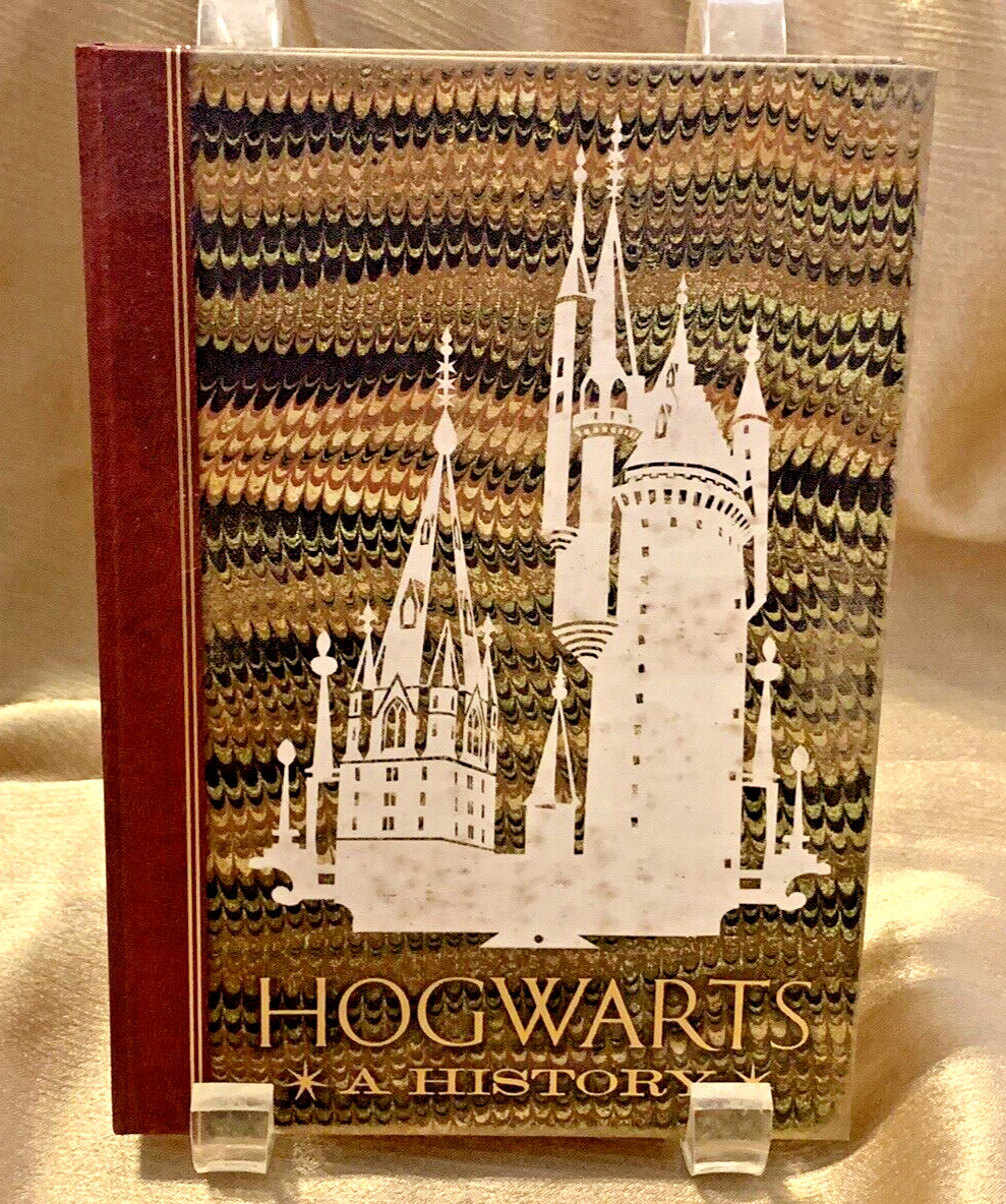 Wizarding World of Harry Potter MinaLima Hogwarts A History Lined Journal - MINT