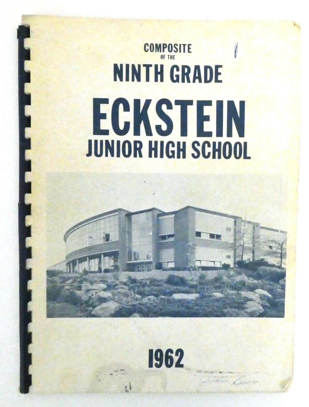 Eckstein Junior High Seattle Yearbook 1962