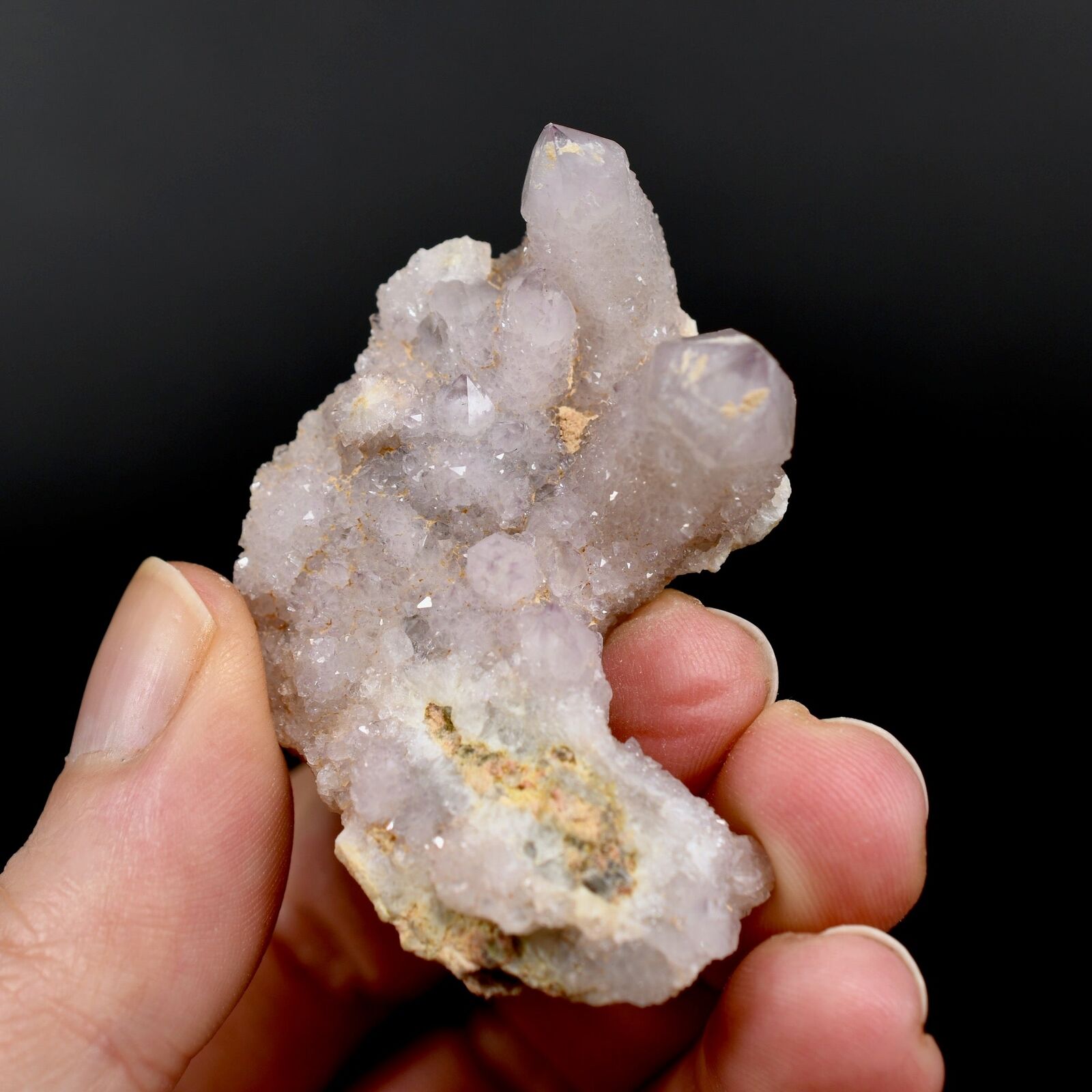 2.2in 24g Amethyst Spirit Quartz Crystal Cluster, South Africa sq29