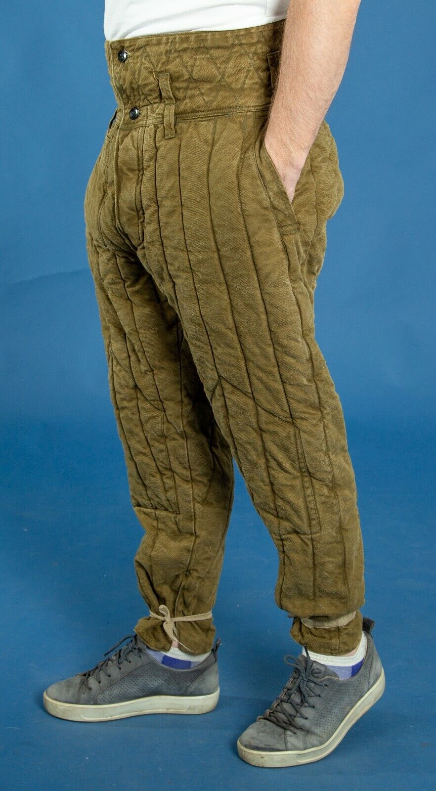army pant WW2 Soviet surplus Military WW2 Winter Quilted pants Uniform size S-XL