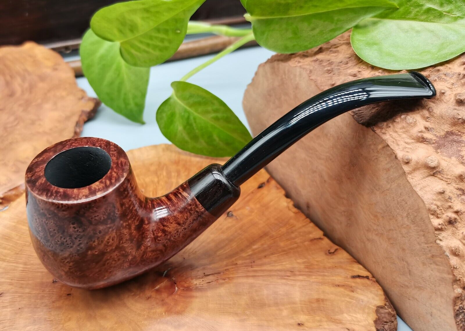 Road Town Classic series Briar wood Craft Pipe---unsmoked