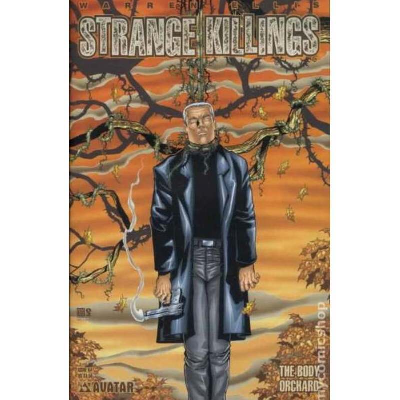 Strange Killings: The Body Orchard #6 in Near Mint condition. Avatar comics [h%