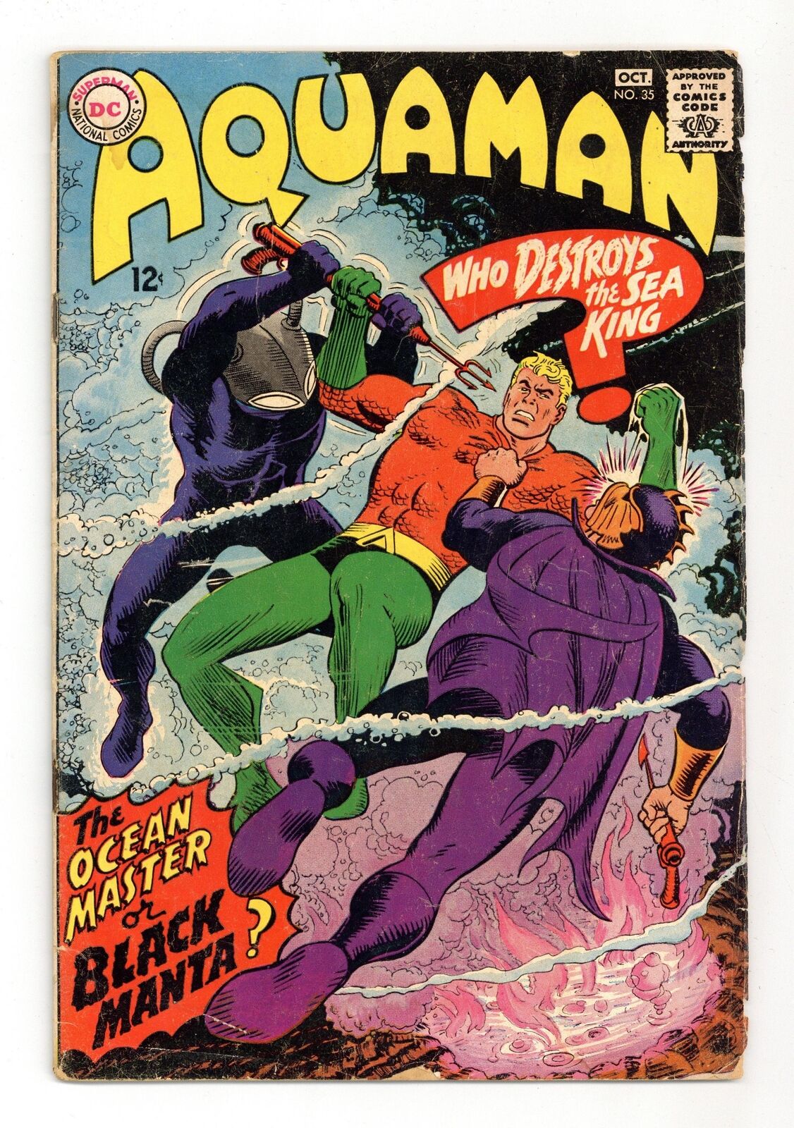 Aquaman #35 FR/GD 1.5 1967 1st app. Black Manta