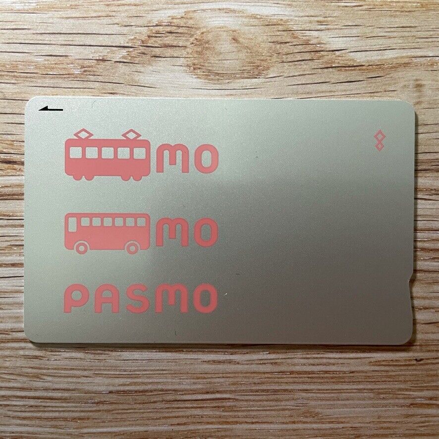 Quite having scratches Normal PASMO Prepaid E-money Transportation IC card Suica