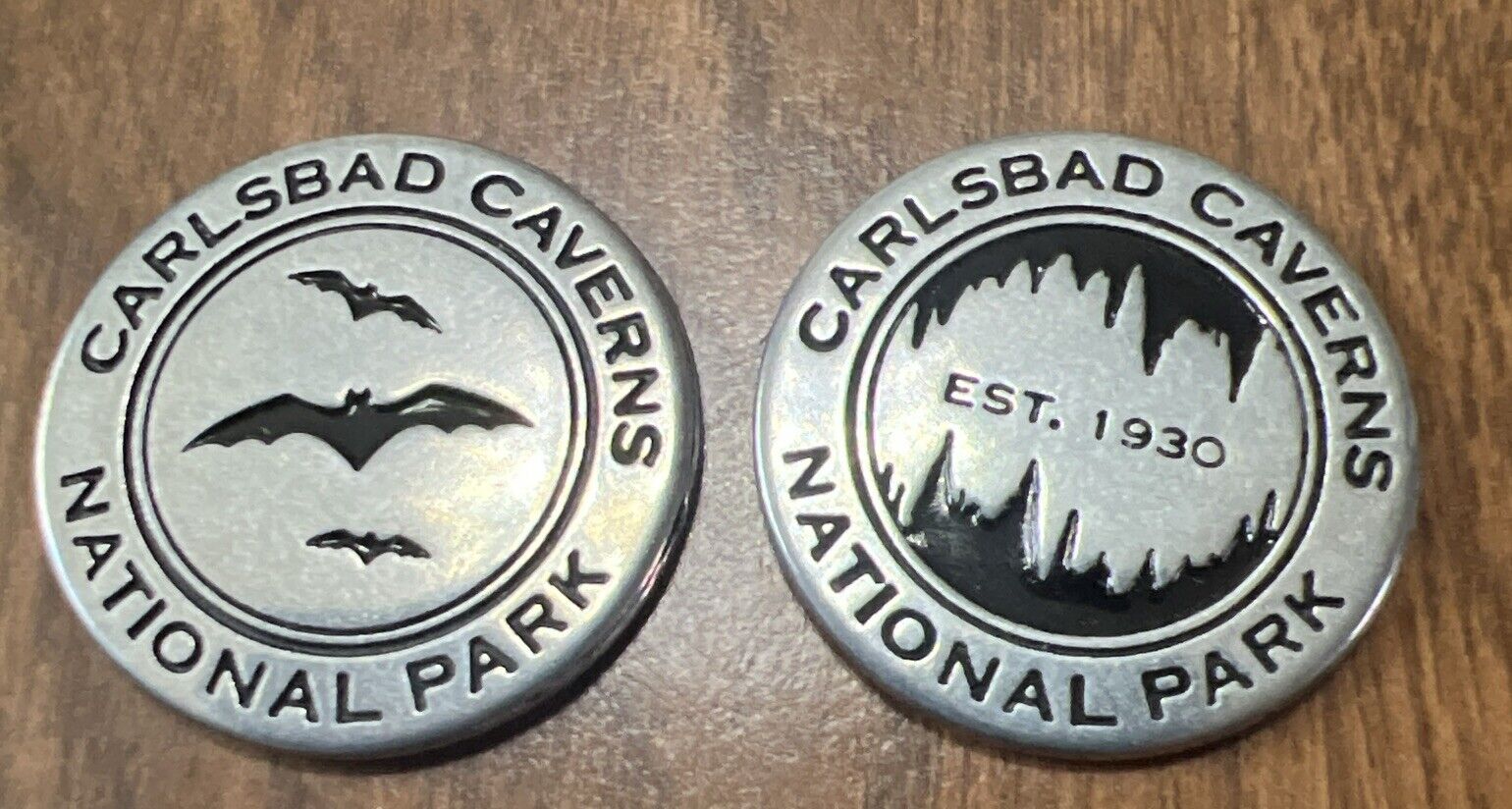 Carlsbad Caverns National Park Service  Collectible Token