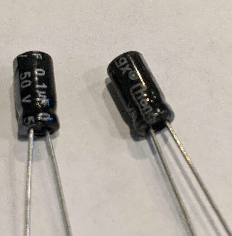2 PCS  Radial Electrolytic Caps-PICK VALUE(0.1uF-470uF)16-100V- Mr Circuit