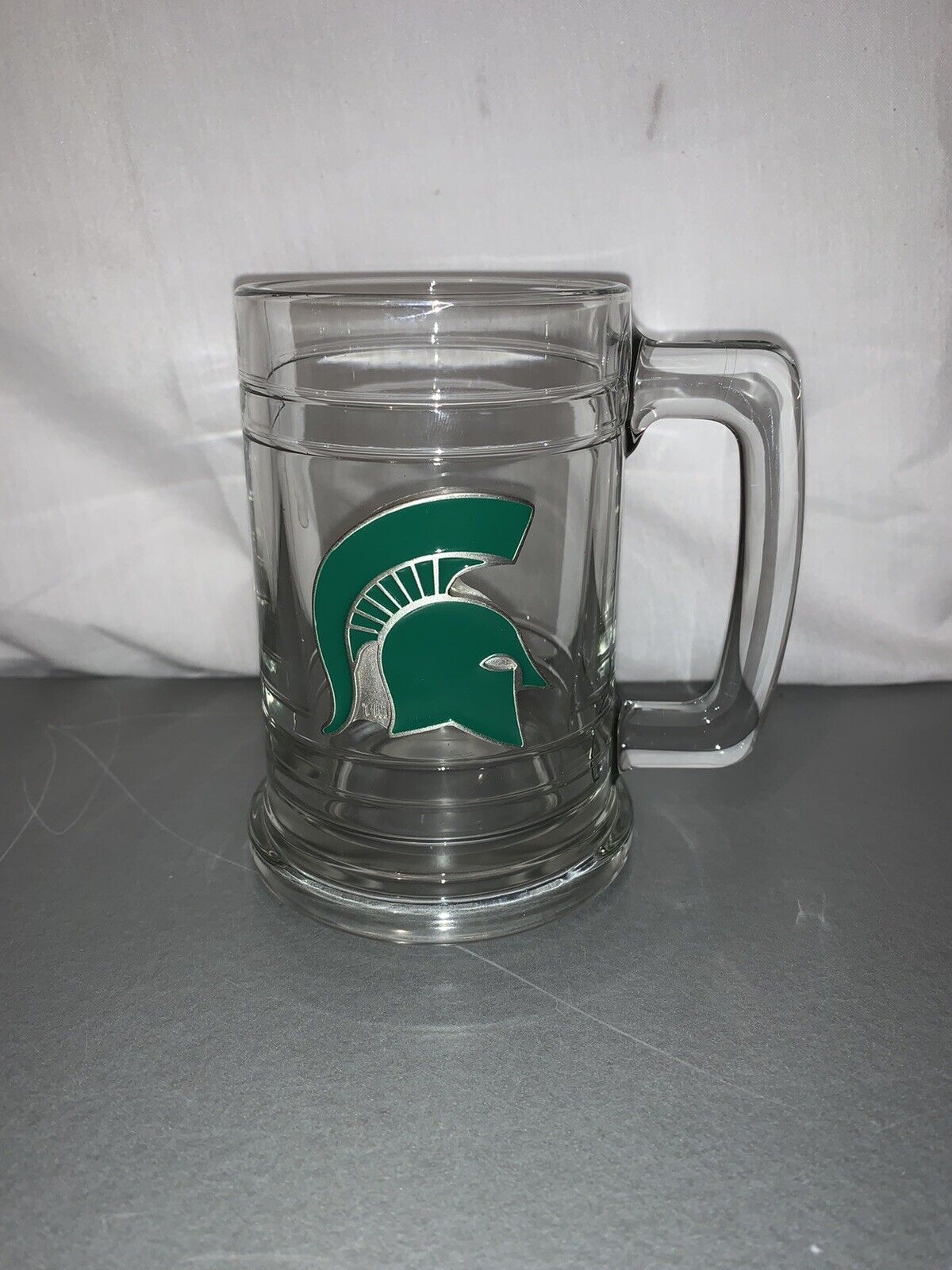 Michigan State Spartans Glass Beer Mug
