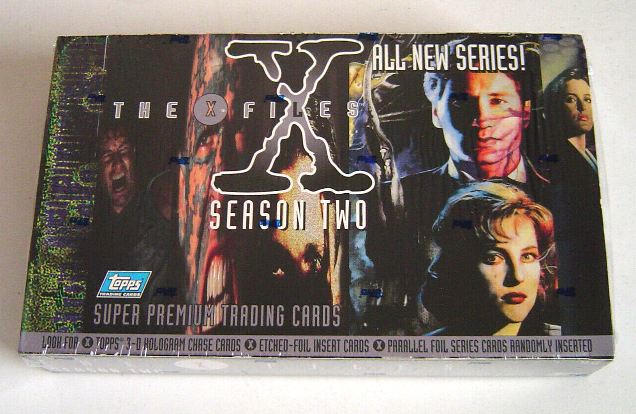 Topps Trading Cards 1996 X-Files Season Two 72 Card Series Hobby Box Sealed