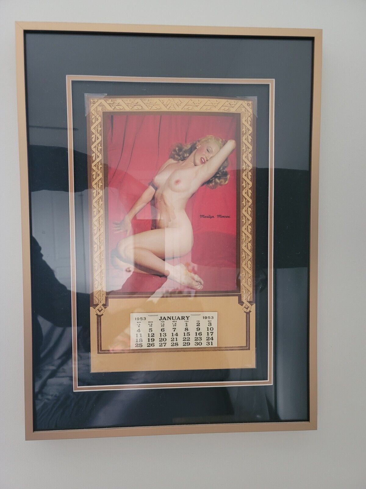 Vintage Marilyn Monroe Calendar - 1953 Golden Dreams