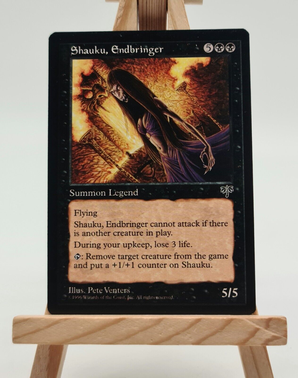 Shauku, End Bringer Mirage Magic Card MTG English (Shauku the Death Bringer)