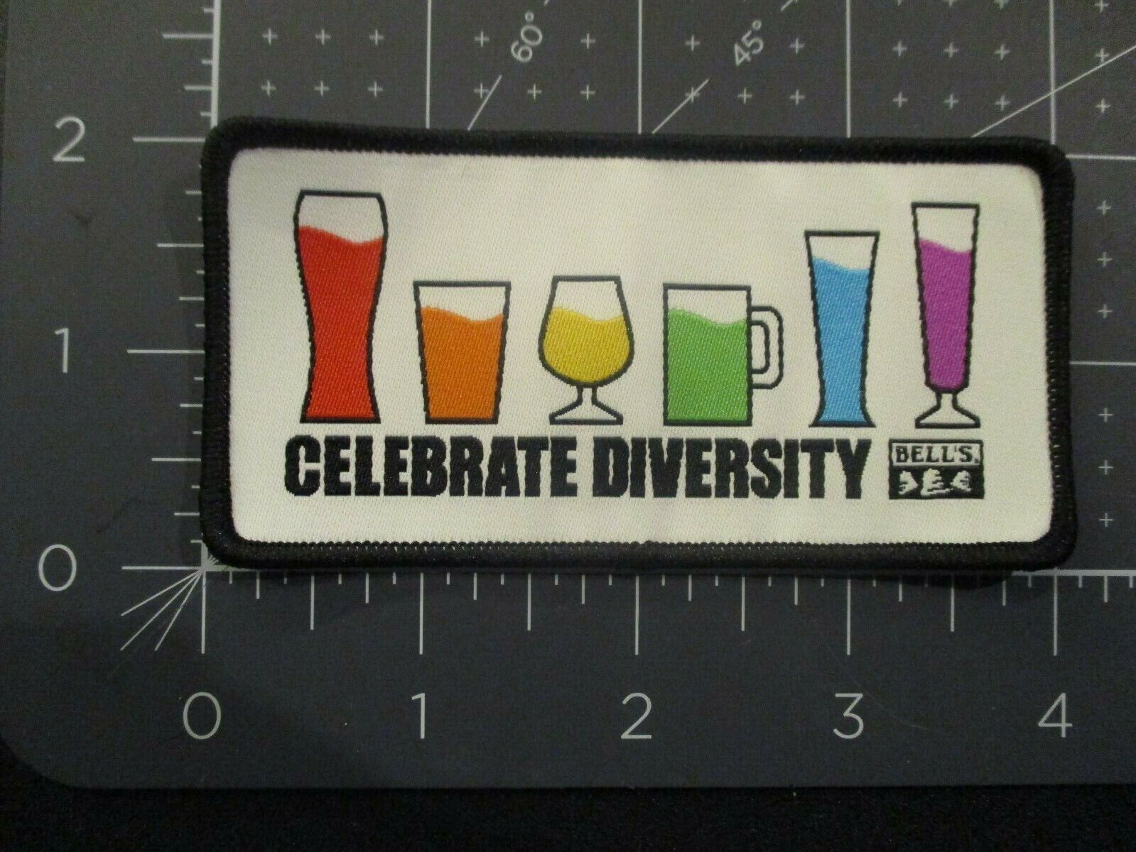 BELLS BREWING CO michigan Celebrate Diversity PATCH iron on craft beer brewery