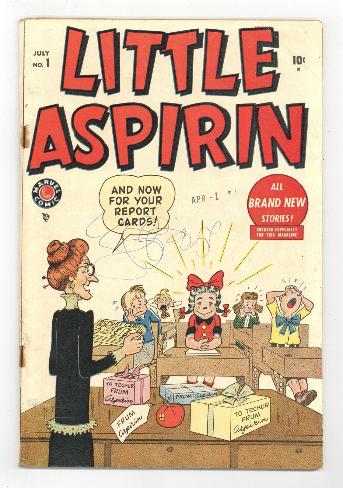 Little Aspirin #1 VG- 3.5 1949