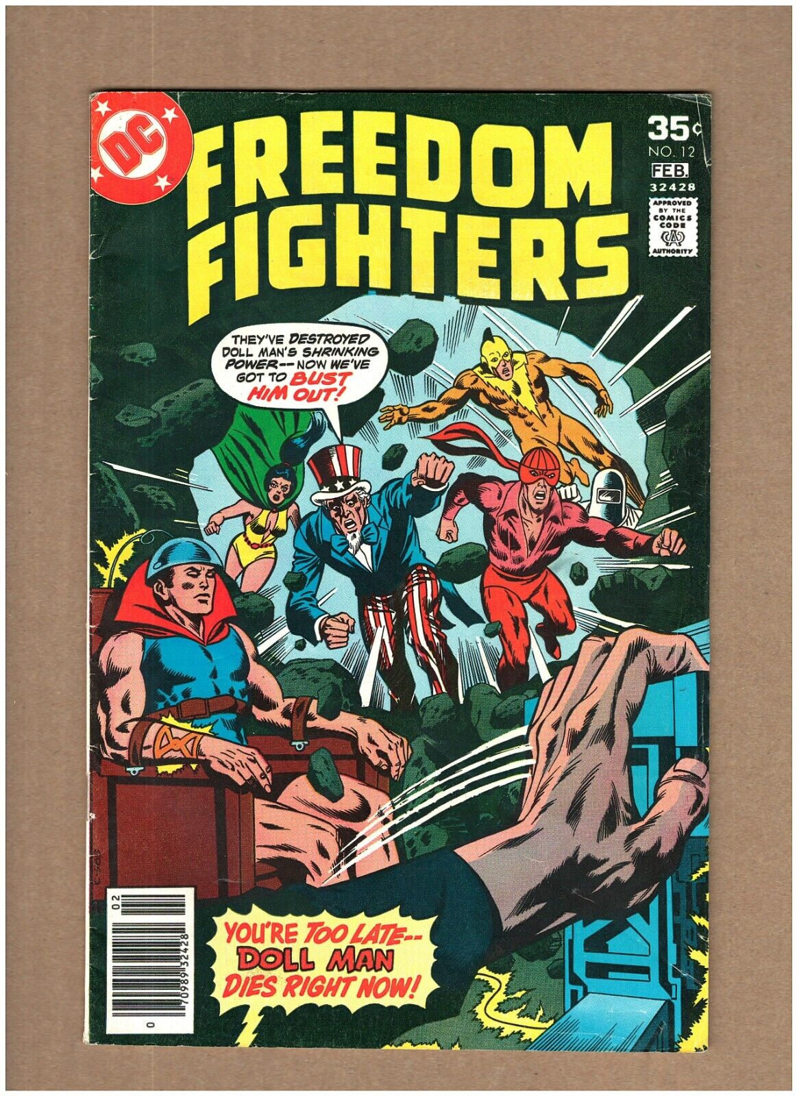 Freedom Fighters #12 DC Comics 1978 Dick Ayers VG 4.0