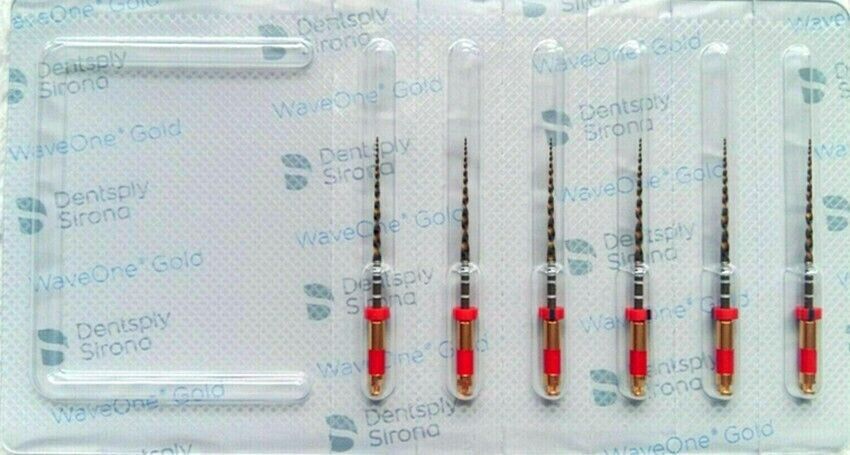 Waveone Gold Wave One Primary Red 21mm Endodontic File Root Canal Dentsply 6/Pk