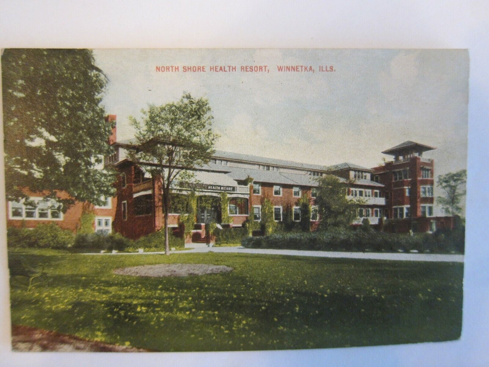 North Bridge Health Resort Winnetka, Illinois About 1910