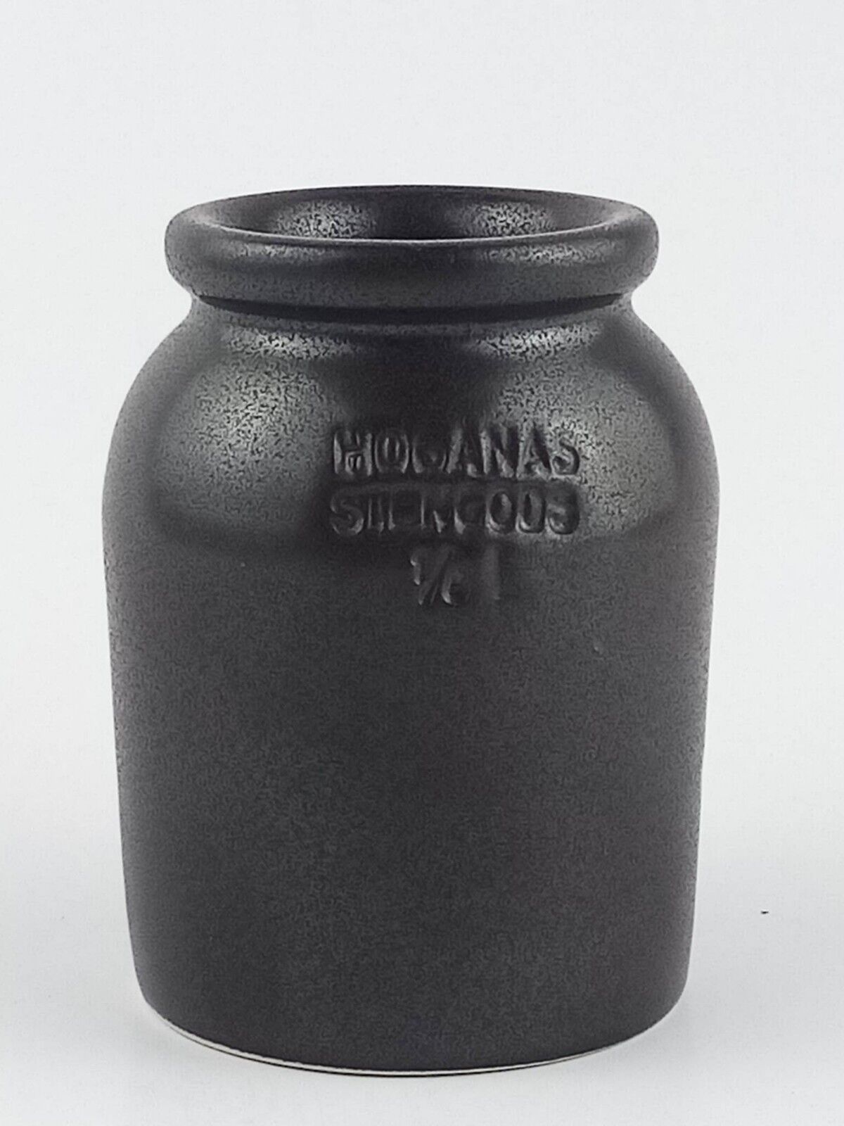 Vintage Höganäs KERAMIK  BLACK CUP MUG STONEWARS SWEDEN