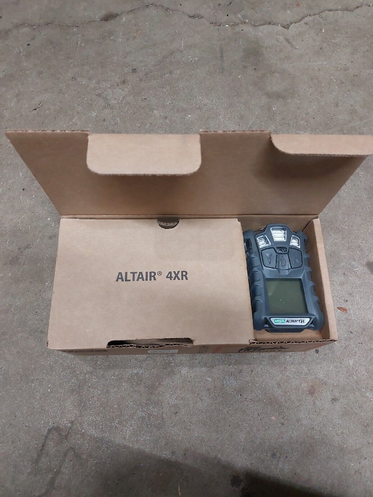 MSA ALTAIR 4X Multigas Monitor Detector W/Desk Charger O2 CH4 and CO