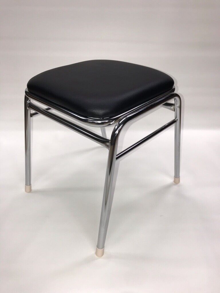 Arcade video game Chair Stool Classic style Black Synthetic Leather Game Center