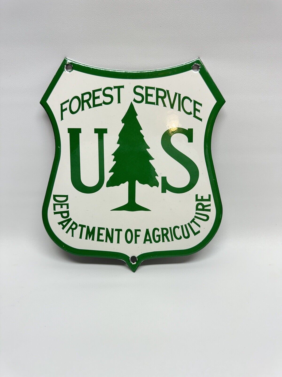 US FOREST SERVICE DEPARTMENT of AGRICULTURE VINTAGE STYLE RETRO METAL SIGN