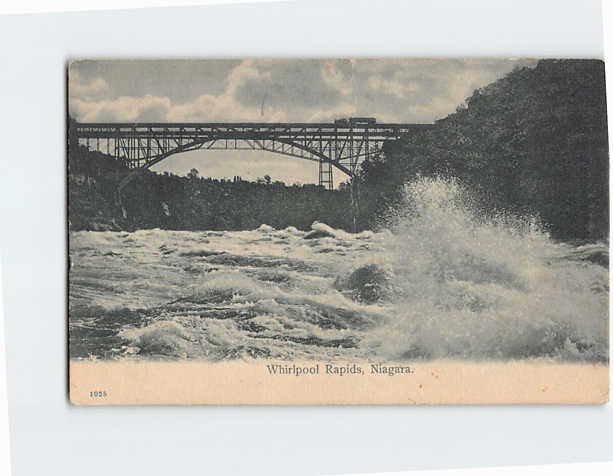 Postcard Whirlpool Rapids Niagara Falls