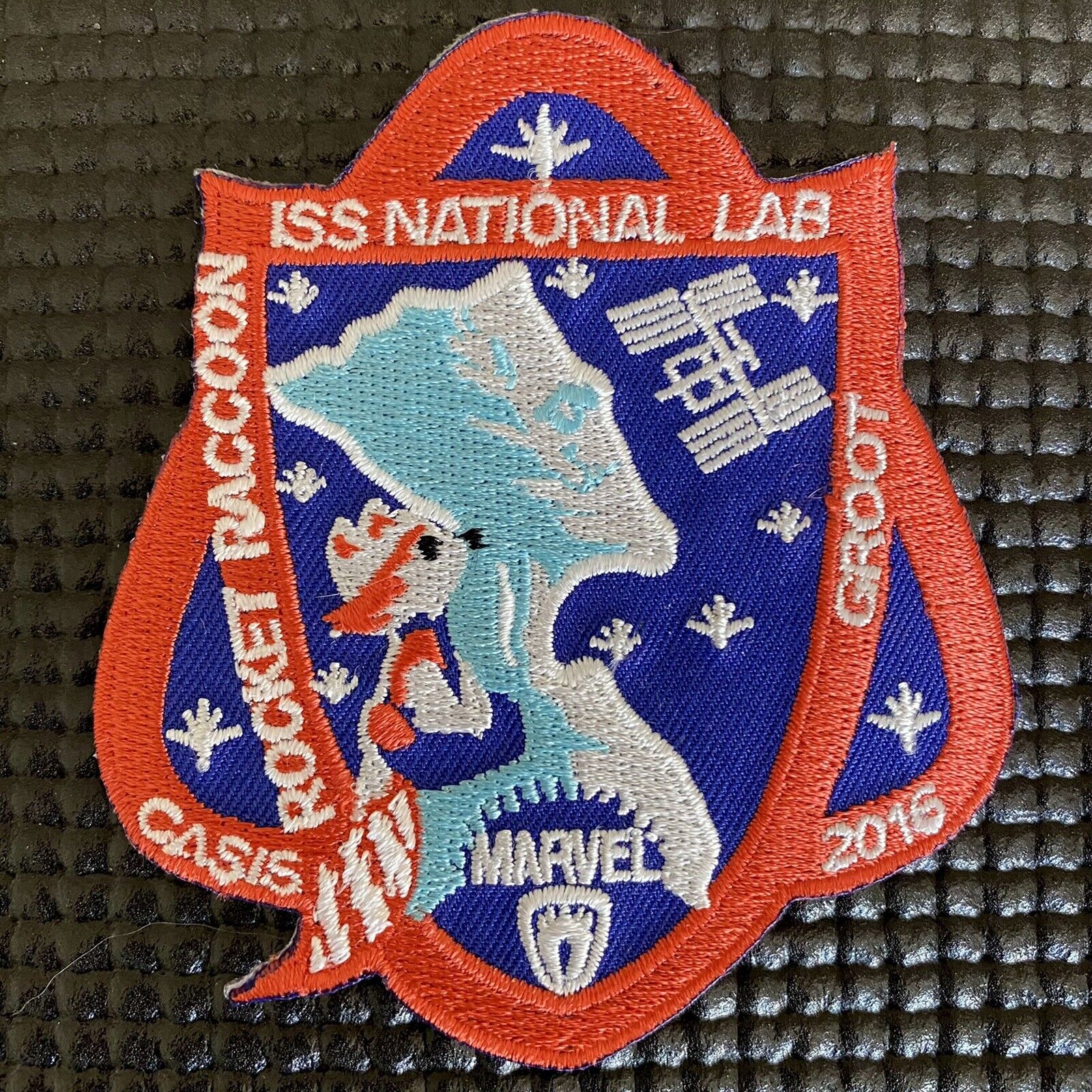 RARE- NASA MARVEL ISS CASIS MISSION SPACE PATCH- 3