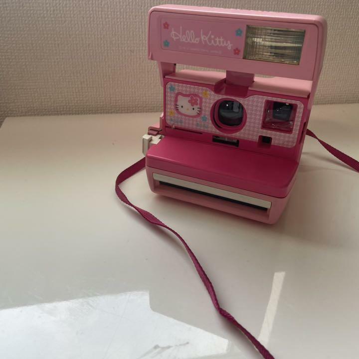 Final price cut ️Geki Rare Kitty-chan Polaroid Camera Pink Retro