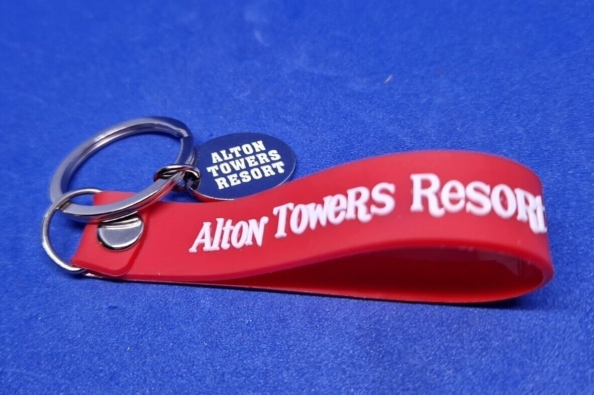 Keyring Key Ring - Alton Towers Resort Wrist Band