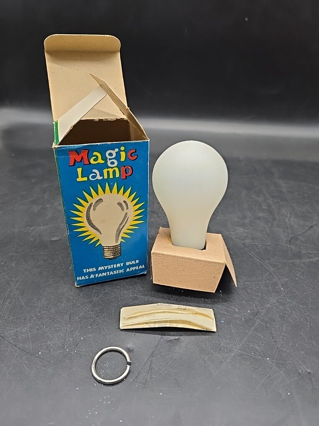 Vintage Magic Lamp Trick The Mystery Bulb Made In Japan 