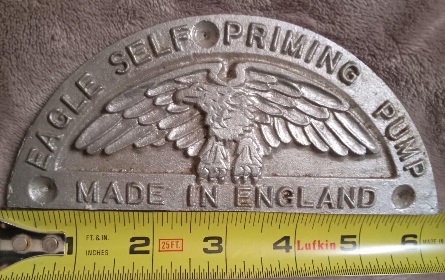 Vintage Eagle Self Priming Pump 6\