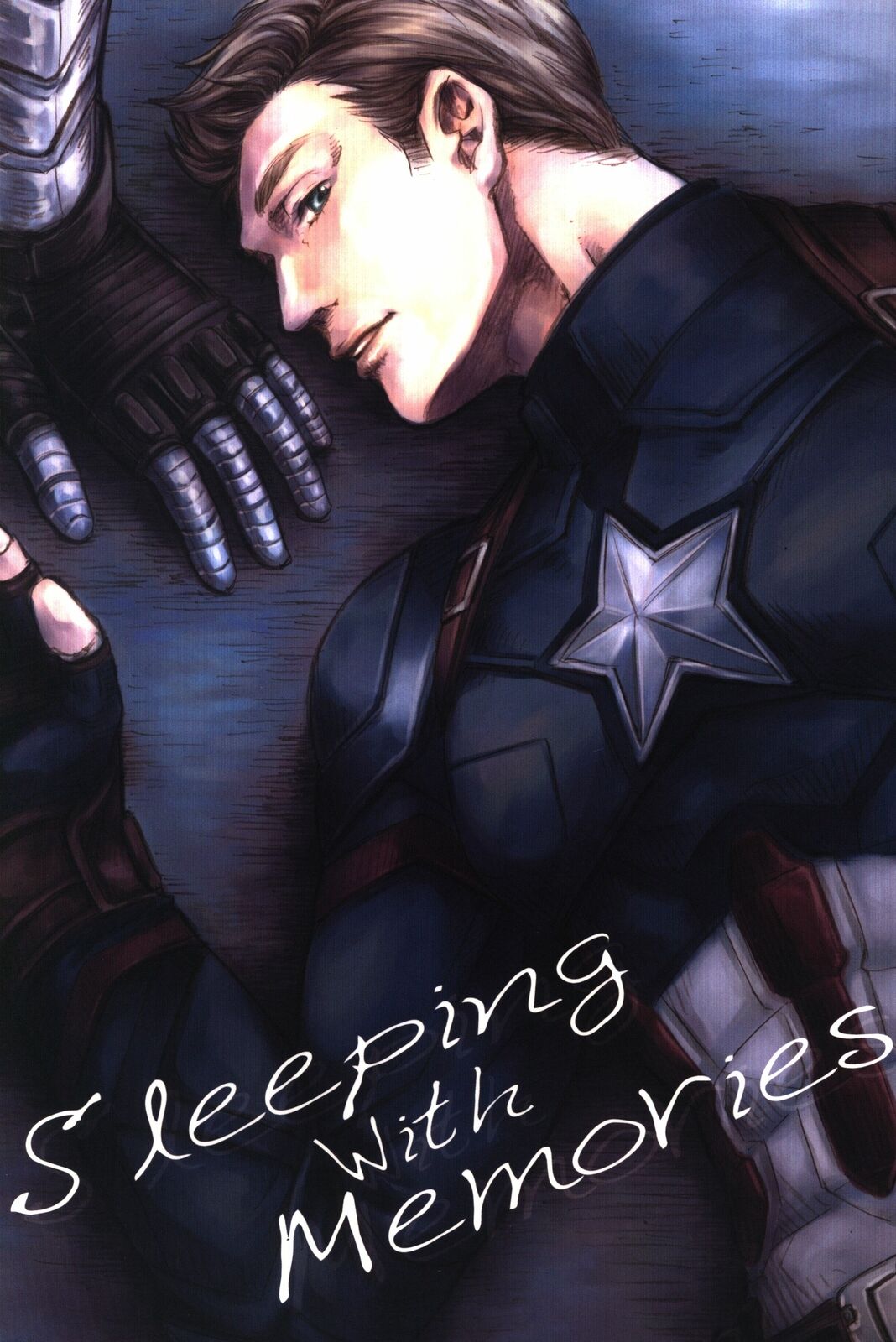 Doujinshi MASCARA (Okami Aki) Sleeping with Memories (Captain America Bucky ...