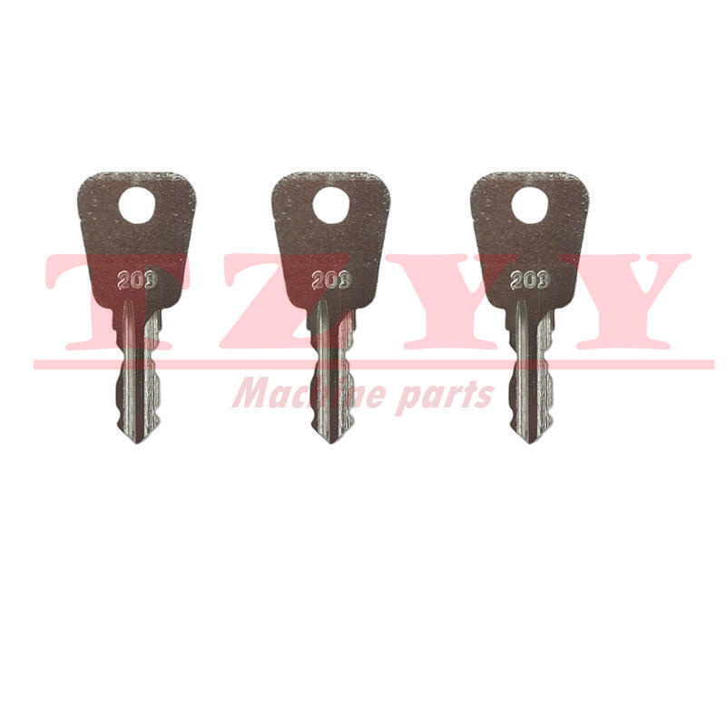 3pcs for ABB control cabinet key gear switch key 3HAC052287-002