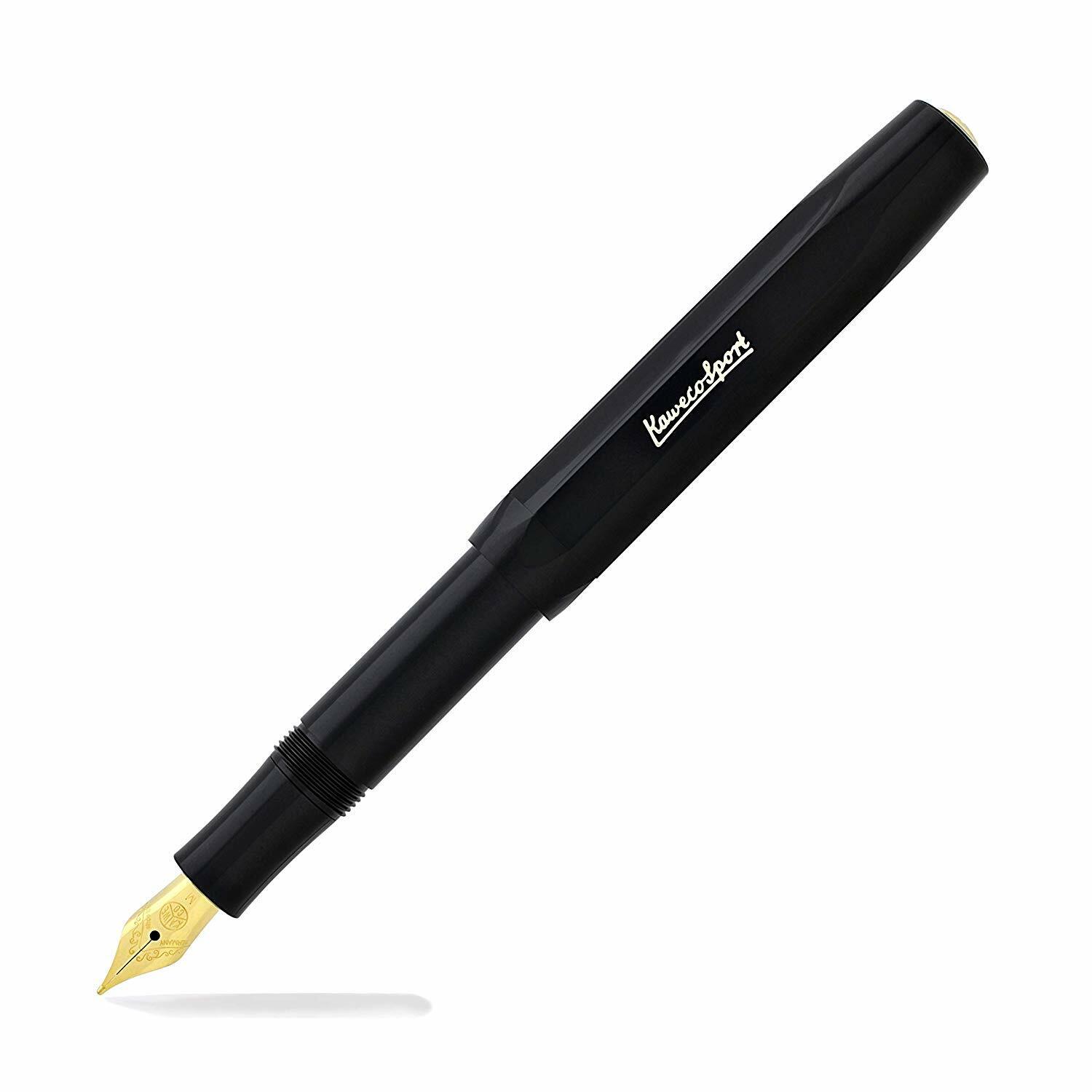 Kaweco Sport Classic Fountain Pen Black M (Medium Nib)