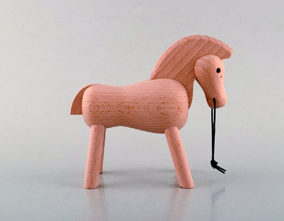 Kay Bojesen, Denmark. Wooden horse. Danish design, 20th/21st century.