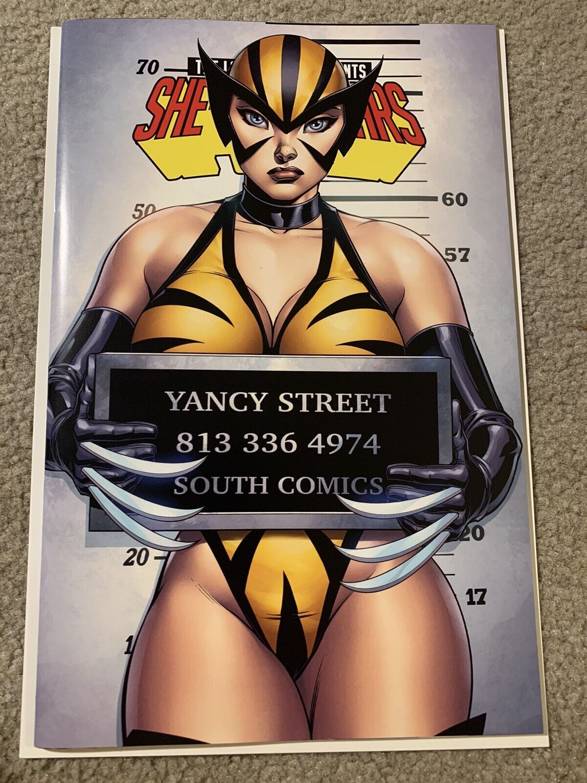 She-Cret Wars Wolverine Jose Varese Catwoman 51 Homage Trade Dress Yancy Street